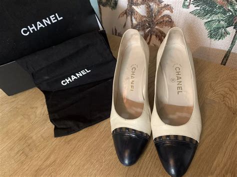 vintage chanel shoes|pre owned chanel shoes.